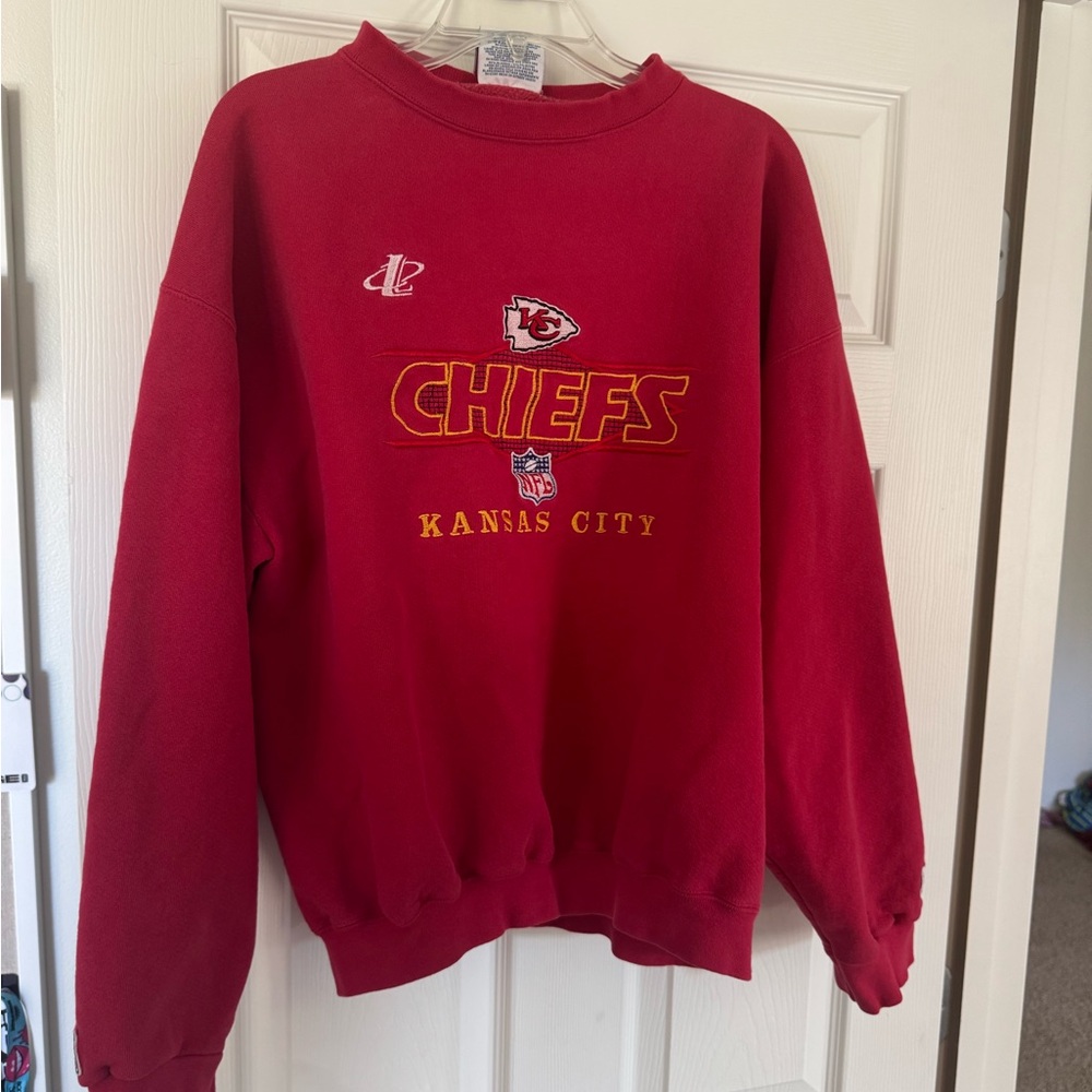 Vintage Kansas City Chiefs Red Sweatshirt